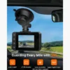 S50 2.5K Front & Rear Dash Cam with 1080P Rear Camera