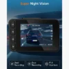S50 2.5K Front & Rear Dash Cam with 1080P Rear Camera